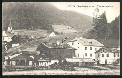 AK Kals, Gasthaus Zum Glocknerwirt