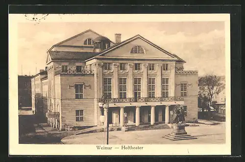 AK Weimar, Hoftheater