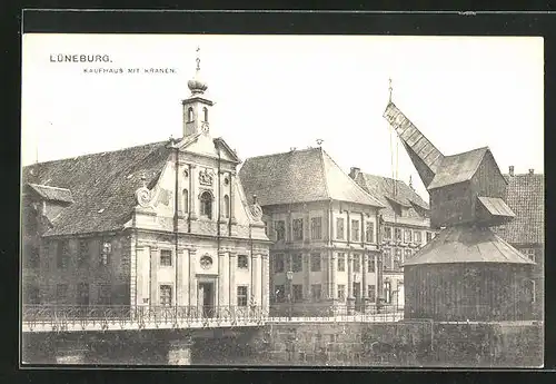 AK Lüneburg, Kaufhaus mit Kranen