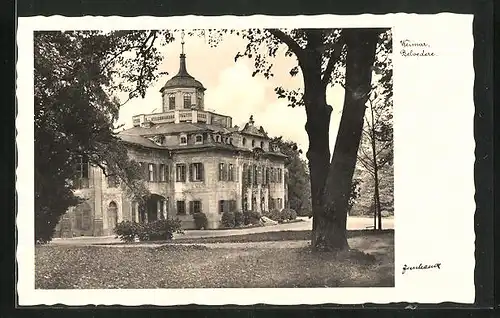 AK Weimar, Belvedere