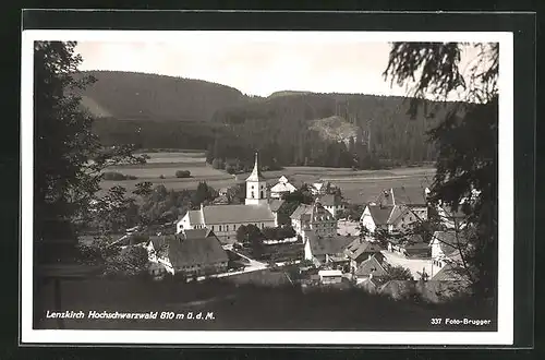 AK Lenzkirch i. Schwarzwald, Ortsansicht