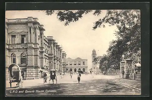 AK Colombo, G.P.O. and Queen`s House