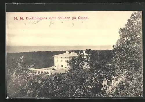 AK Öland, H.M. Drottningens slott Solliden