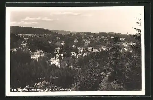 AK Schreiberhau-Marienthal, Blick vom Kapellenberg