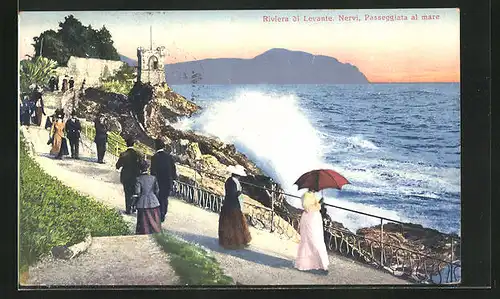 AK Nervi, Passeggiata al mare