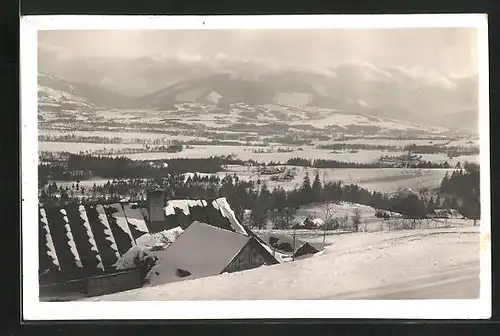 AK Smrk, Panorama mit Friedländertal