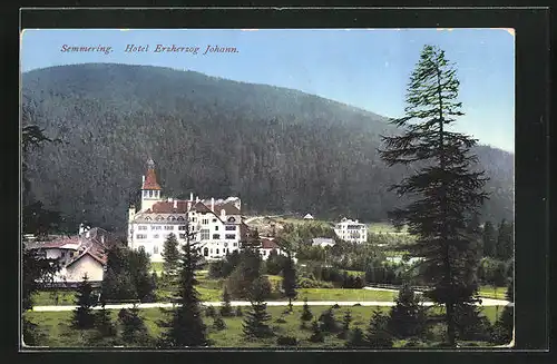 AK Semmering, Hotel Erzherzog Johann