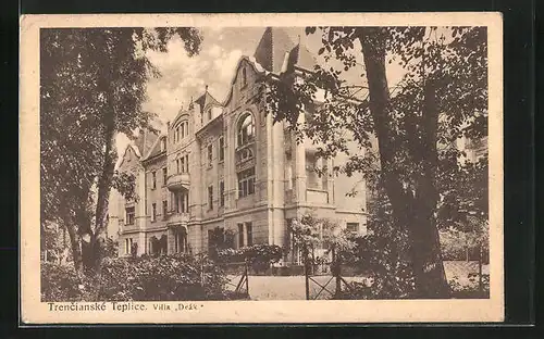 AK Trencianske Teplice, Villa Deak