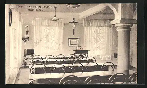 AK Schillingsfürst, Arbeitssaal im Institut