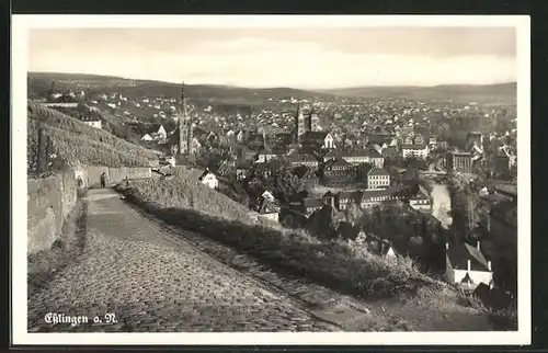 AK Esslingen a. N., Totalansicht