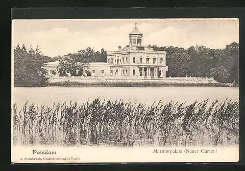 AK Potsdam, Marmorpalais / Neuer Garten