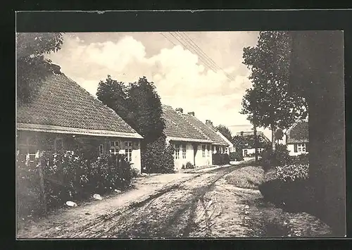 AK Wiek / Rügen, Sächsisches Kinderheim, Strasse