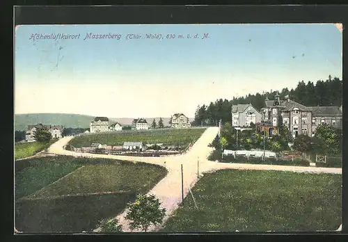 AK Masserberg / Thüringen, Gesamtansicht