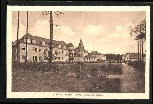 AK Lindow / Mark, Blick zum Genesungsheim