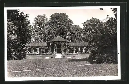 AK Bad Boll / Württemberg, Kurhotel, Halle im Park