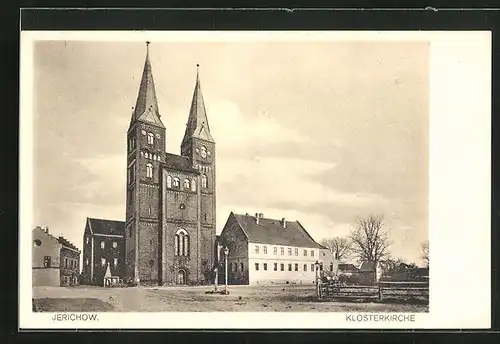 AK Jerichow, an der Klosterkirche