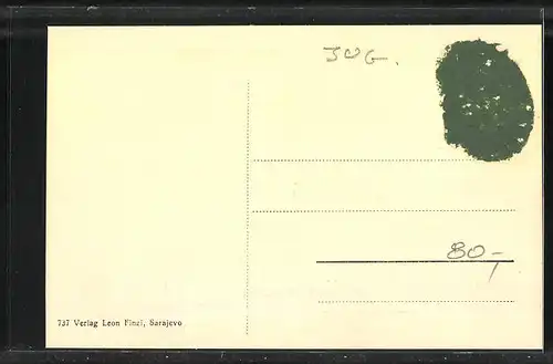 AK Sarajewo, Hofraum der Begova Moschee