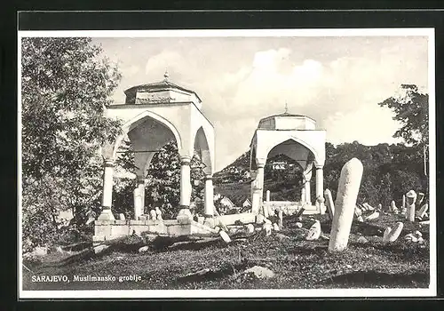 AK Sarajewo, Muslimansko groblje