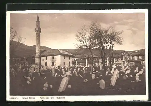 AK Sarajewo, Sinan tekija, Moschee und Friedhof