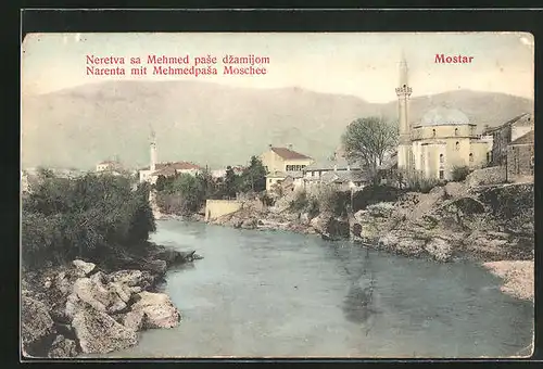 AK Mostar, Neretva sa Mehmed pase dzamijom