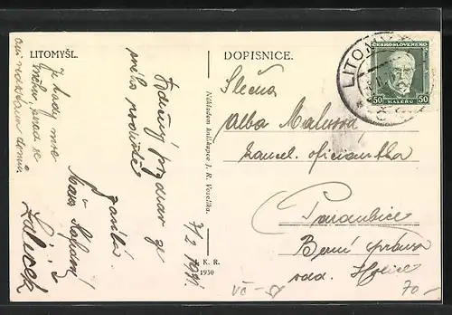 AK Leitomischl / Litomysl, Celkový pohled