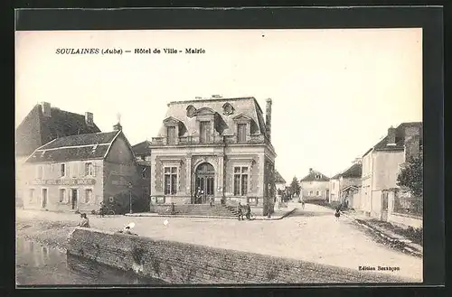 AK Soulaines, Hotel de Ville, Mairie