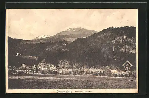 AK Oberdrauburg, Talansicht im Kärntner Oberland