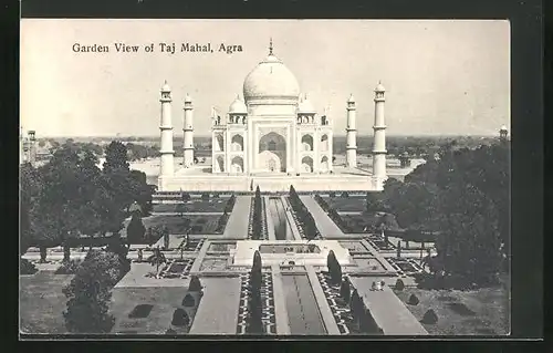 AK Agra, Garden View of Taj Mahal