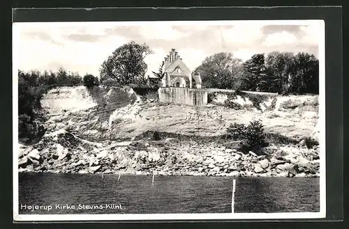 AK Hojerup Kirke, Stevns Klint, die Kirche auf dem Felsen