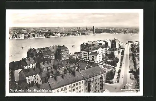 AK Stockholm, fran Högalidskyrkan, Stadttotale