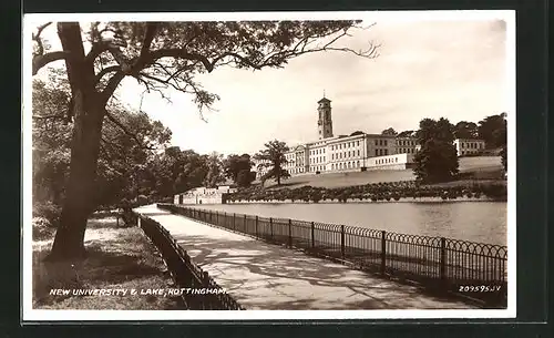 AK Nottingham, the New University & Lake