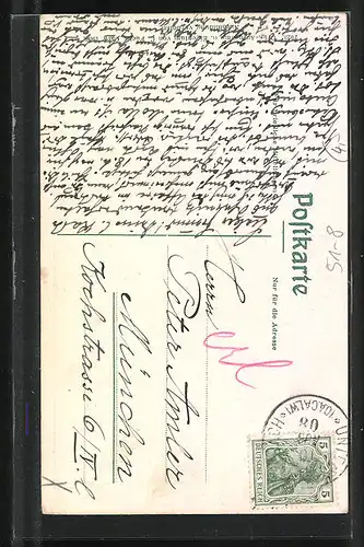 AK Schwarzwälder Bub in Tracht