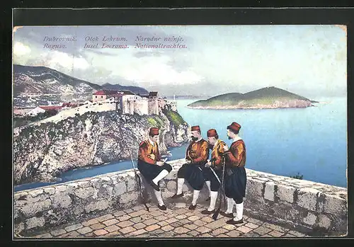 AK Dubrovnik, Otok Lokrum, Narodne nosnje