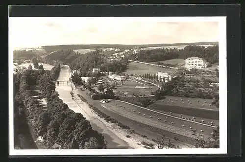 AK Lazne Teplice n. Bec., Panorama