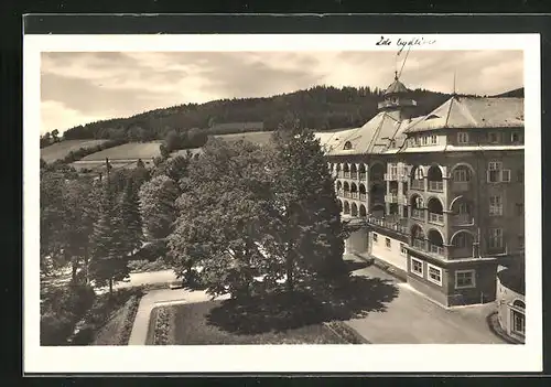 AK Gräfenberg, Blick zum Sanatorium