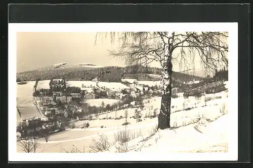 AK Gräfenberg, Gesamtansicht zur Winterzeit