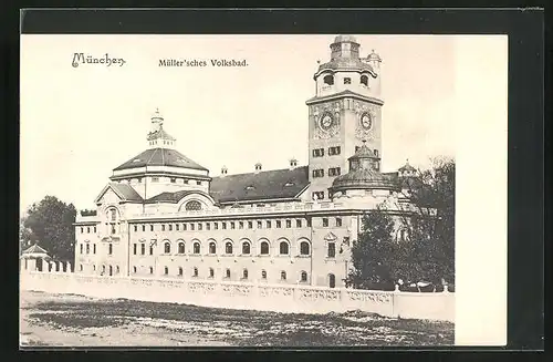 AK München, Müller'sches Volksbad