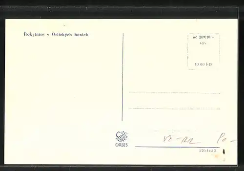 AK Rokitnitz / Rokytnice v Orlickych Horach, Celkový pohled