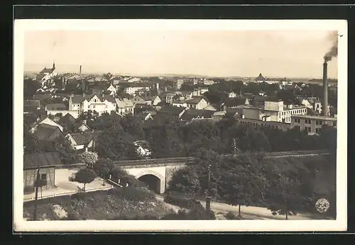 AK Josefstadt / Josefov / Jaromer, Celkový pohled, Hospodársko-prymysl. krajinská výstava 1926