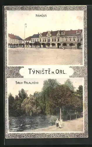 AK Tyniste n. Orl, Namesti, Sady Palackeho