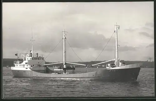 Fotografie Frachtschiff Fionia in Fahrt