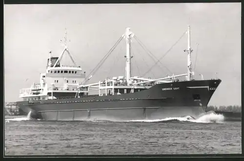 Fotografie Frachtschiff Lindinger Light der Lindinger Reederei