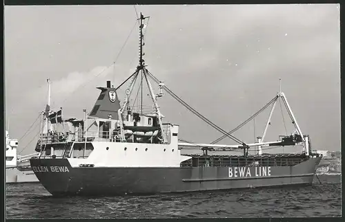 Fotografie Frachtschiff Ellen Bewa der Bewa Line Reederei