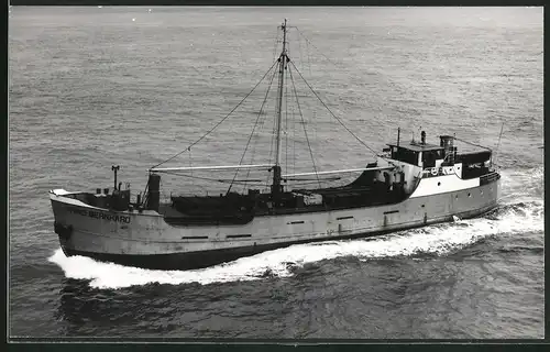 Fotografie Frachtschiff Prins-Bernhard auf hoher See