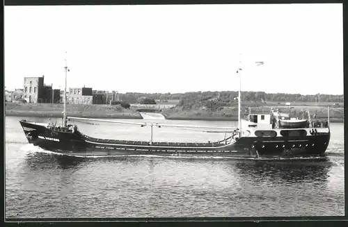 Fotografie Frachtschiff Paul Westers in Fahrt