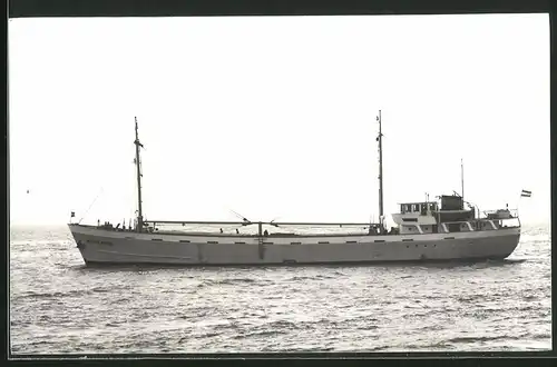 Fotografie Frachtschiff Westerdok auf See