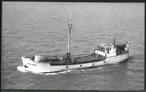 Fotografie Frachtschiff Wolanda auf hoher See
