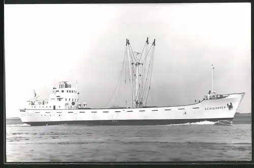 Fotografie Frachtschiff Schiehaven in Fahrt