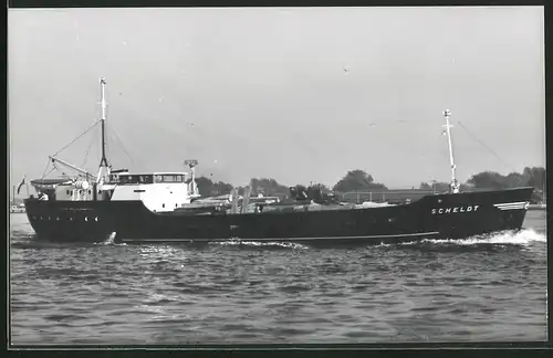 Fotografie Frachtschiff Scheldt in Fahrt