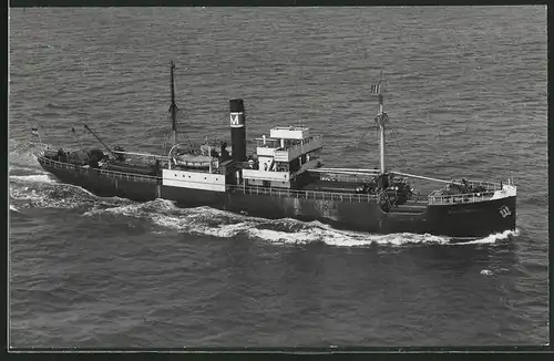 Fotografie Frachtschiff Sandenburgh auf See